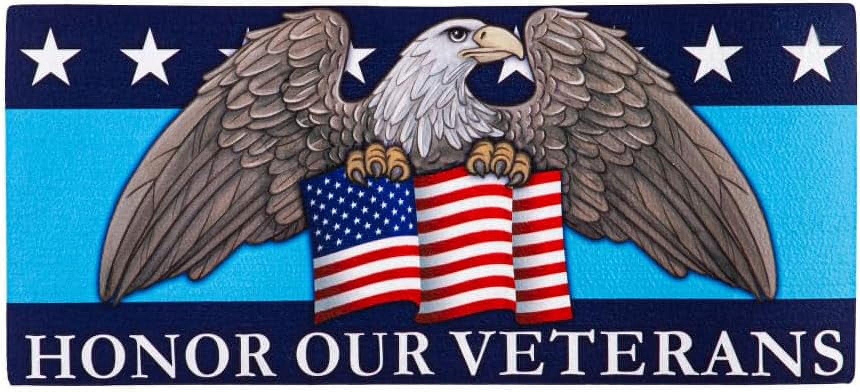 Evergreen Honor Our Veterans Sassafras Switch Mat Inserts