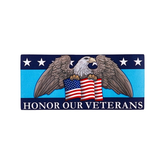 Evergreen Honor Our Veterans Sassafras Switch Mat