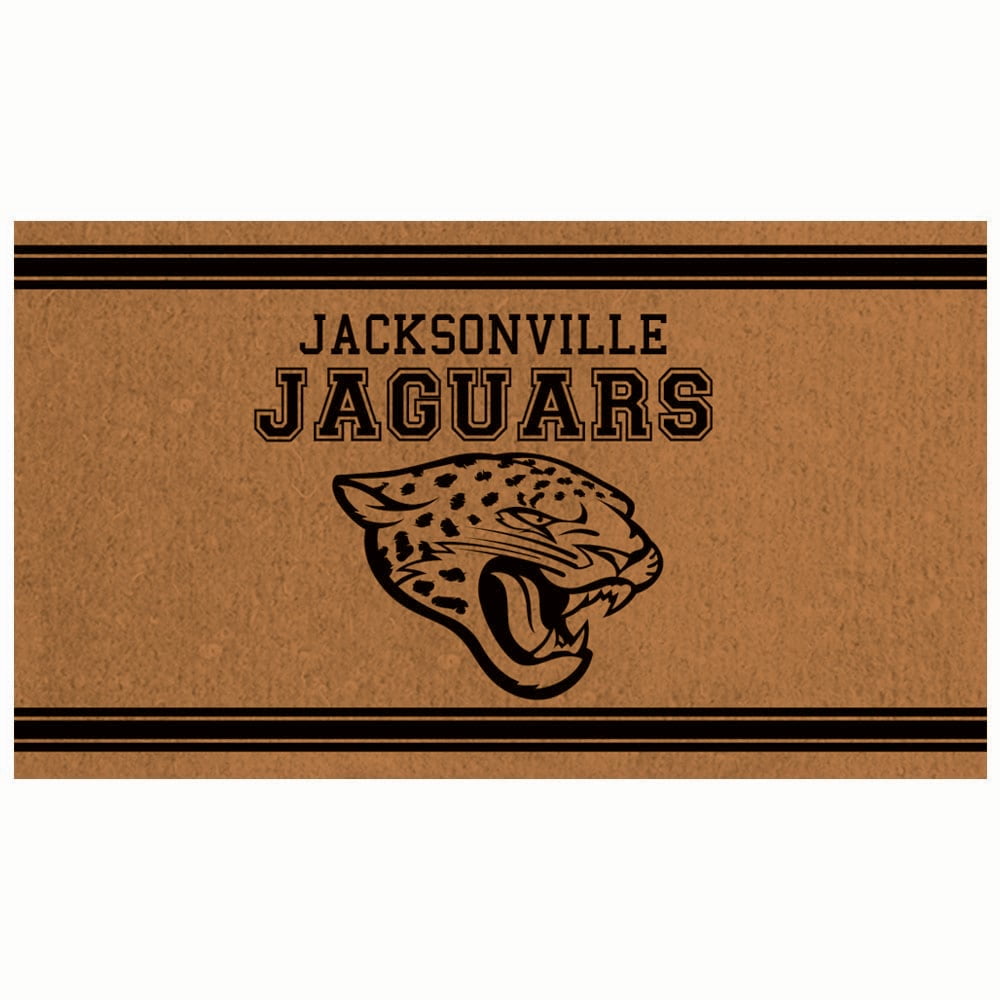 Jacksonville Jaguars 16" x 28" Logo Turf Mat