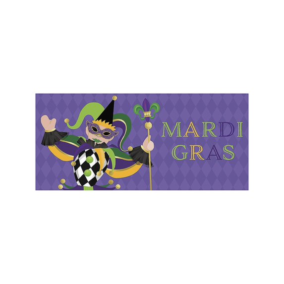 Evergreen Jester Sassafras Indoor Outdoor Switch Doormat 1'10"x10" Multicolored