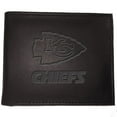 thumbnail image 1 of Evergreen Kansas City Chiefs Bi Fold Leather Wallet, 1 of 3