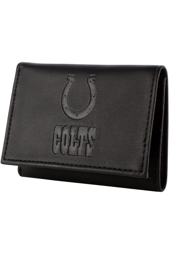 Men's Black Indianapolis Colts Hybrid Tri-Fold Wallet