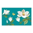 thumbnail image 1 of Evergreen Leopard Magnolia Welcome Washable Indoor/ Outdoor Mat Indoor and Outdoor Home Decor, 1 of 1