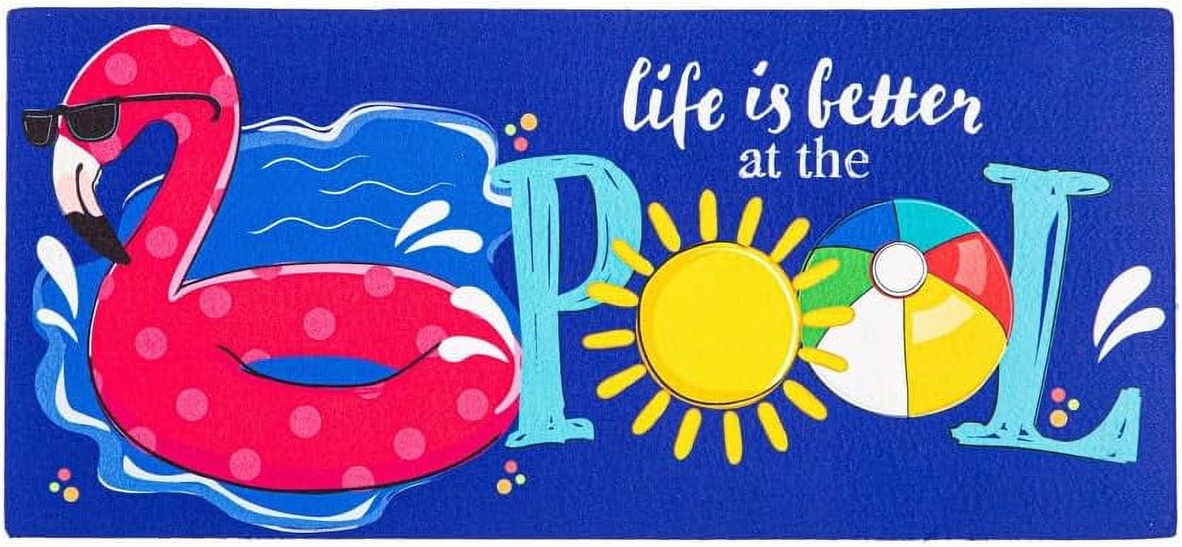 Evergreen Life is Better at The Pool Sassafras Switch Mat Inserts