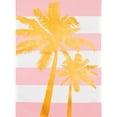 thumbnail image 1 of Evergreen Linen Garden Flag - Palm Tree Stripe, 1 of 1