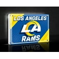 thumbnail image 1 of Los Angeles Rams LED Rectangle Tabletop Sign, 1 of 2