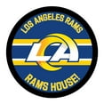 thumbnail image 1 of Los Angeles Rams 15" Round LED Lit Wall Sign, 1 of 5