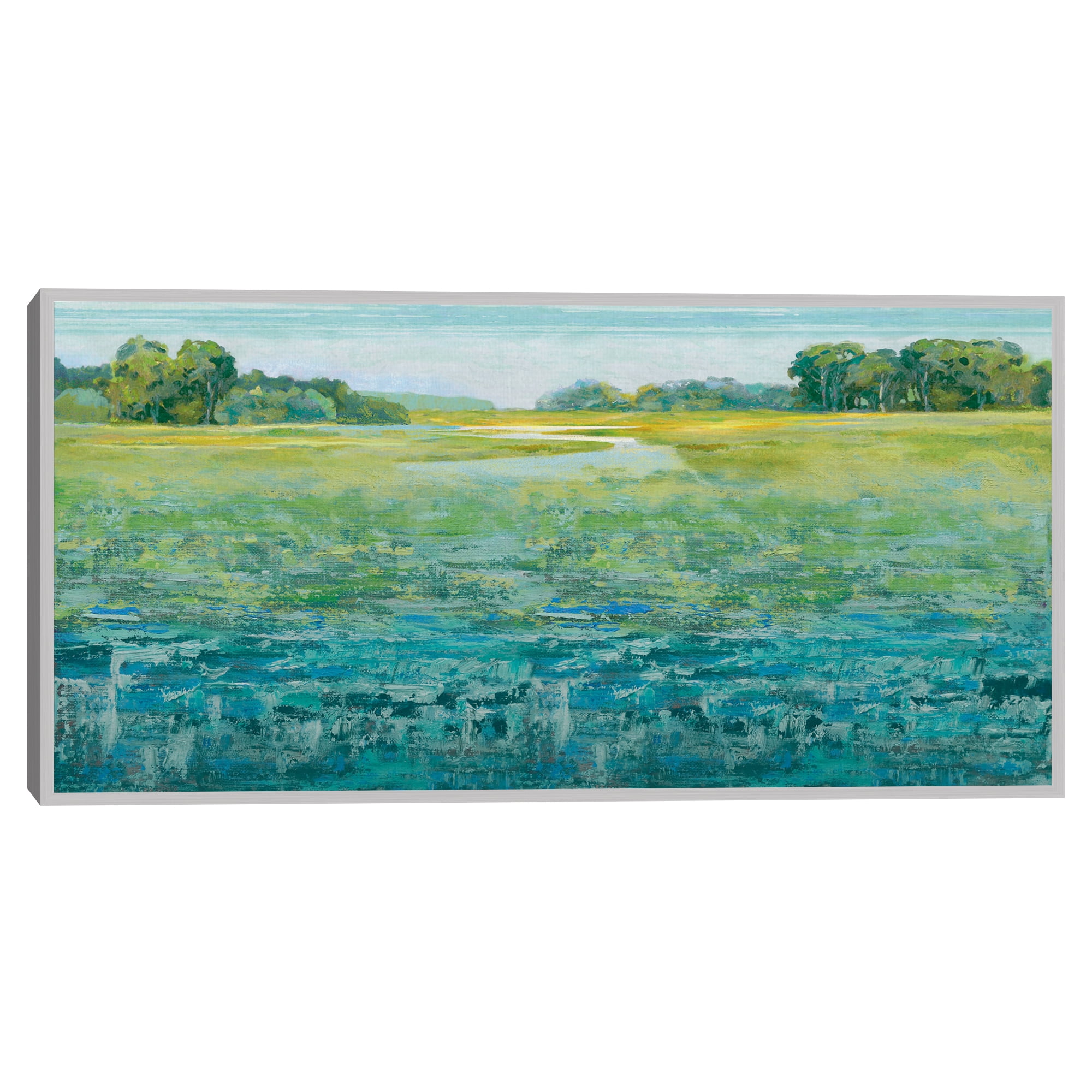 Evergreen Lowlands by Paul Duncan Framed Canvas Art Print