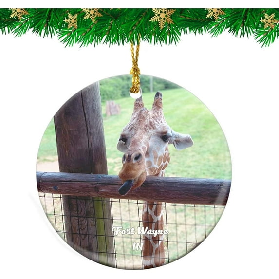 Evergreen Mountain Colorado USA Christmas Ornament Travel Souvenir Personalized Christmas Tree Pendant Hanging Decoration