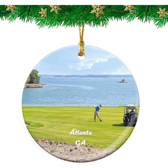 Evergreen Mountain Colorado USA Christmas Ornament Travel Souvenir Personalized Christmas Tree Pendant Hanging Decoration