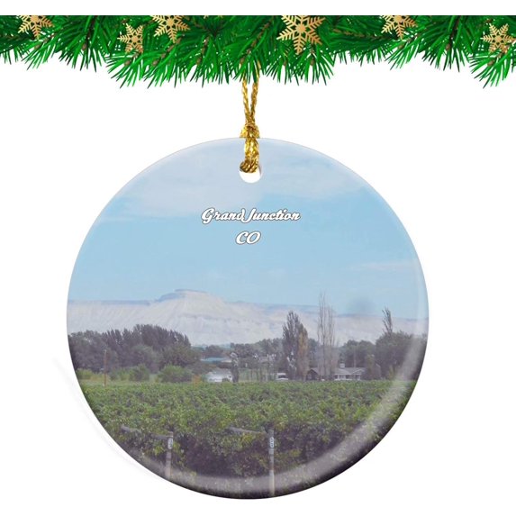 Evergreen Mountain Colorado USA Christmas Ornament Travel Souvenir Personalized Christmas Tree Pendant Hanging Decoration