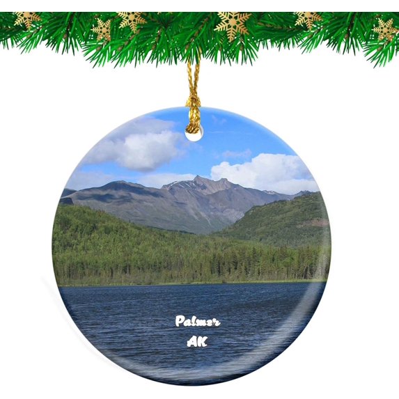 Evergreen Mountain Colorado USA Christmas Ornament Travel Souvenir Personalized Christmas Tree Pendant Hanging Decoration