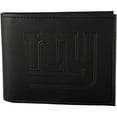 thumbnail image 1 of Evergreen NFL New York Giants Bi-Fold Wallet, Black, 1 of 3