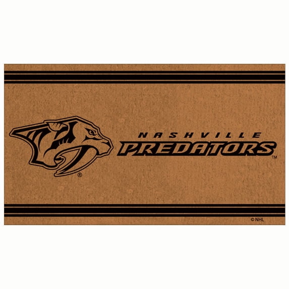 Nashville Predators 16" x 28" Logo Turf Mat
