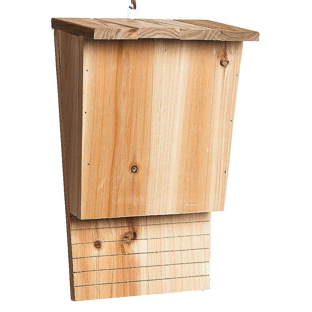 Natural Cedar Wood Bat House for Garden