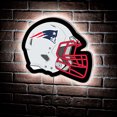 thumbnail image 1 of New England Patriots LED Wall Helmet, 1 of 5