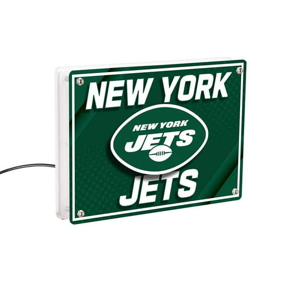 New York Jets LED Rectangle Tabletop Sign