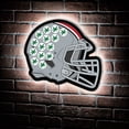 thumbnail image 1 of Ohio State Buckeyes LED Wall Helmet, 1 of 6