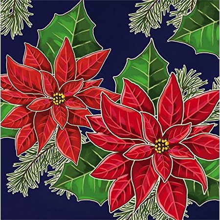 Paper Cocktail Napkin, 20 count, Red Poinsetta