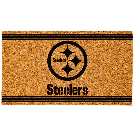 Pittsburgh Steelers 16" x 28" Logo Turf Mat