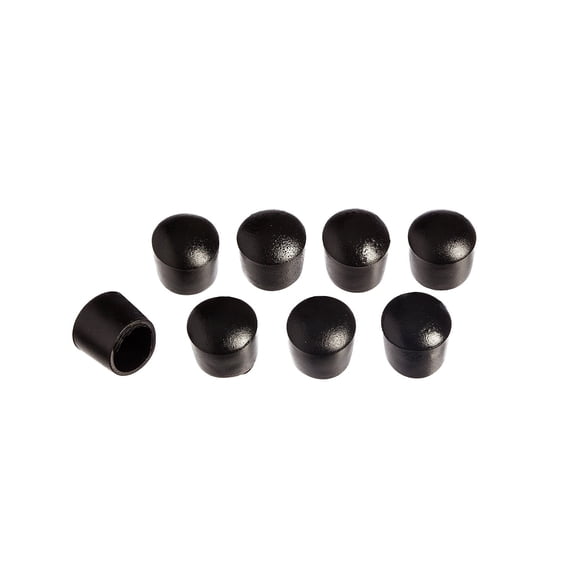 Evergreen Rubber Tip Replacements for Birdbath Stand, Set of 8