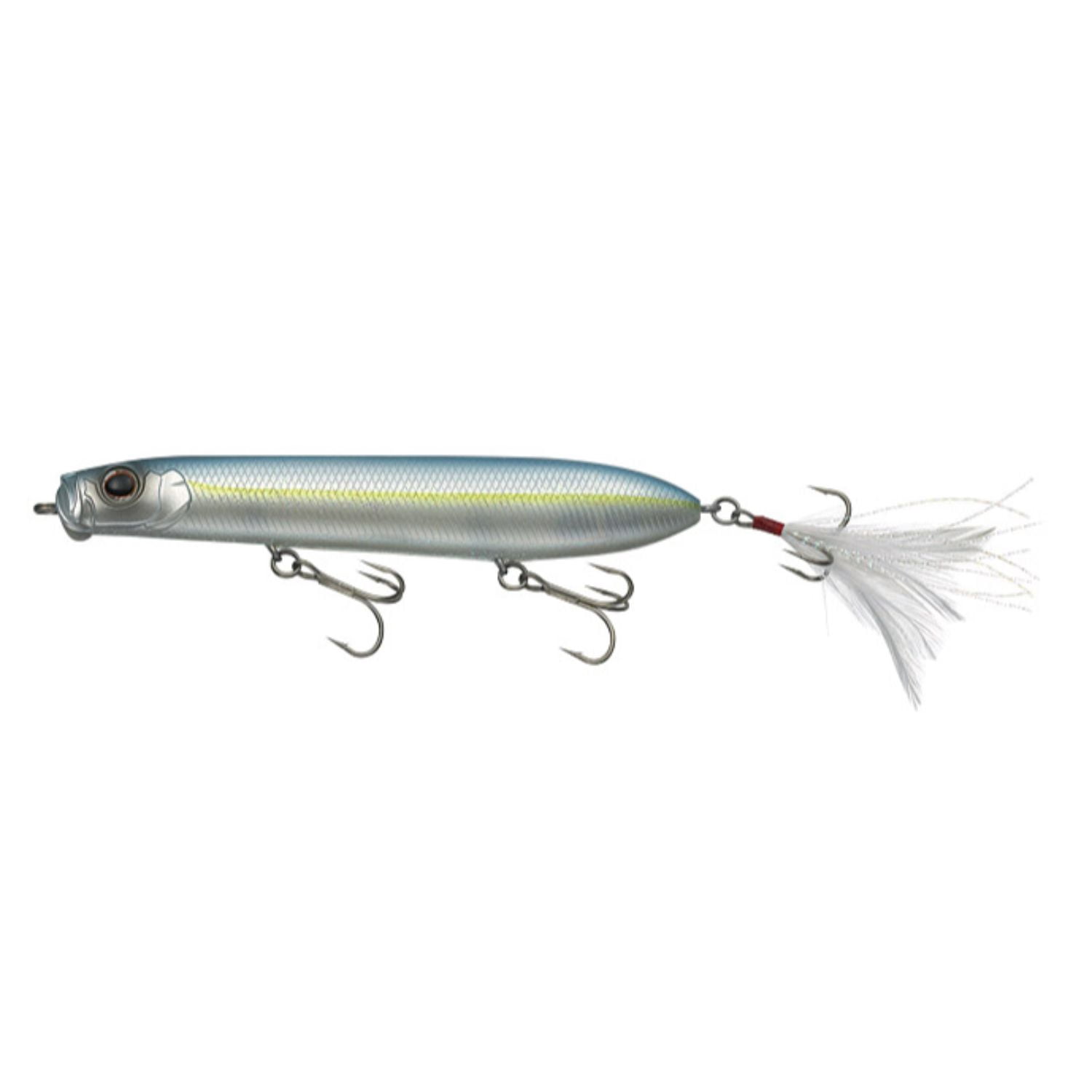 Daiwa Evergreen OB-68 Topwater Popper Lure - 2.66 Inch Blue Back Herring, 3/8 Oz - View #8