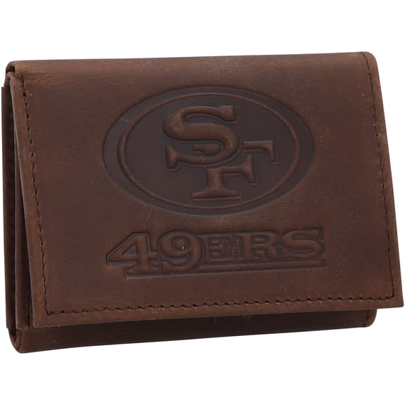 San Francisco 49ers Leather Team Tri-Fold Wallet