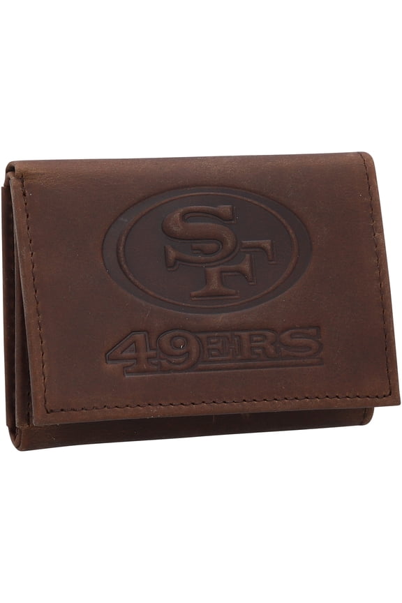 San Francisco 49ers Leather Team Tri-Fold Wallet