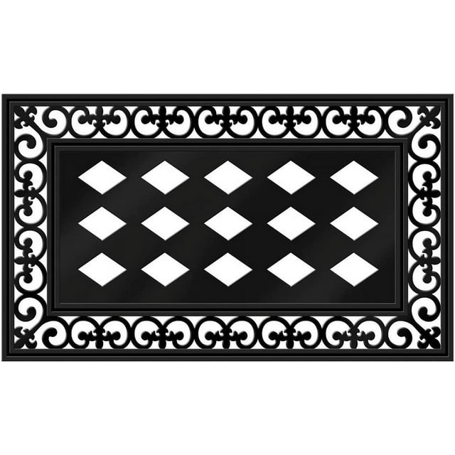 Evergreen Sassafras Door Mat Tray Doormat for Indoor and Outdoor