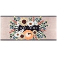 thumbnail image 1 of Evergreen Flag Floral Swag Burlap Sassafras Switch Mat, 1 of 5