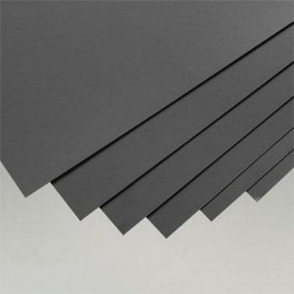 Evergreen Scale Models Black Styrene Sheets .02x8x21 6 EVG9113 Plastic Building Supplies