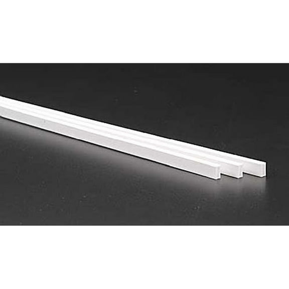 Evergreen Scale Models Rect Tubing .125 x .250 3 EVG257 Plastic Building Supplies