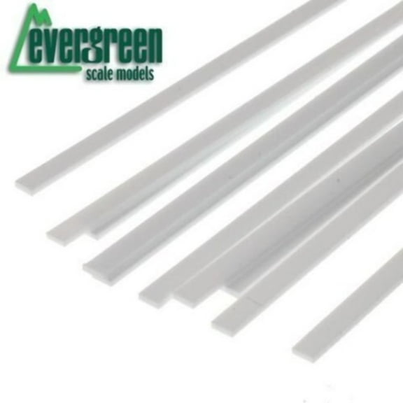 Evergreen Scale Models Strip .040 x .188 10 EVG148 Plastic Building Supplies