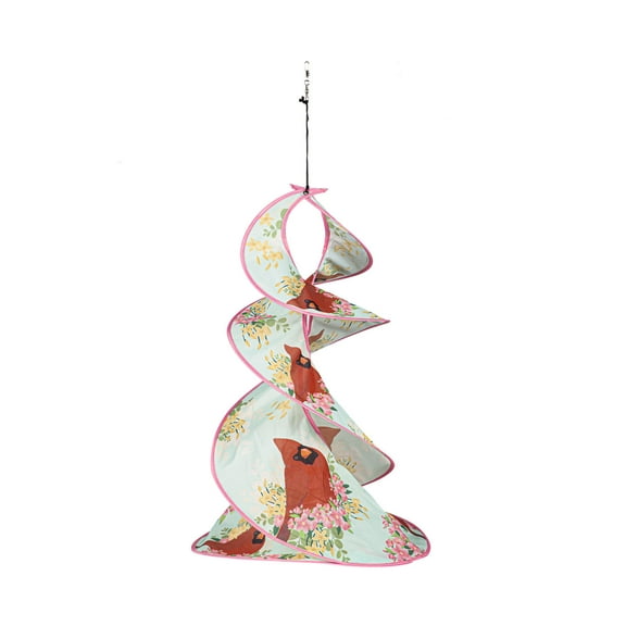 Evergreen Sping Floral Cardinal Twister