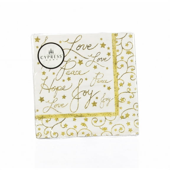 Starlit Winter Paper Cocktail Napkin