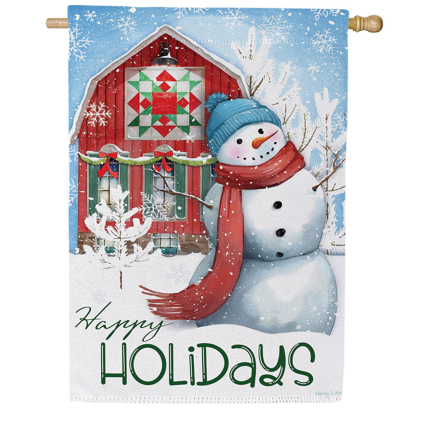 Evergreen House Flag - Thumbnail 2