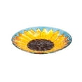 thumbnail image 1 of Evergreen Sunfower 18" Birdbath with Crushed Glass Look, 1 of 1