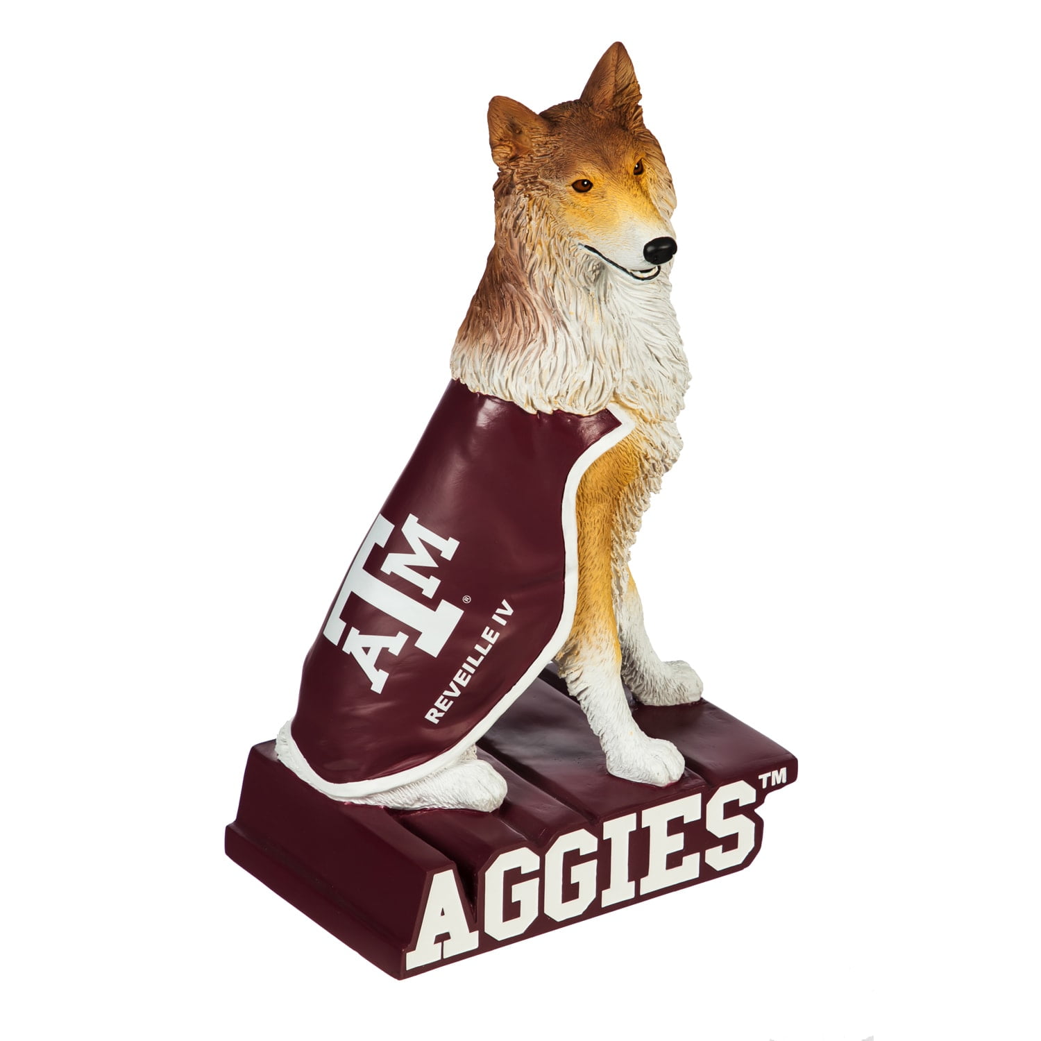 Texas A&M Aggies Hand-Painted Polyresin Mascot Statue