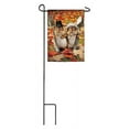 thumbnail image 1 of Evergreen Thanksgiving Gothic Chipmunks Garden Satin Flag, 1 of 1
