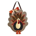 thumbnail image 1 of Evergreen Turkey Burlap Door Decor, 13.30x17.50"H, 1 of 9