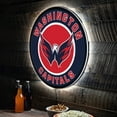 thumbnail image 1 of Washington Capitals LED XL Round Wall D-cor, 1 of 6