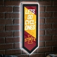 thumbnail image 1 of Iowa State Cyclones LED Wall Pennant, 1 of 5