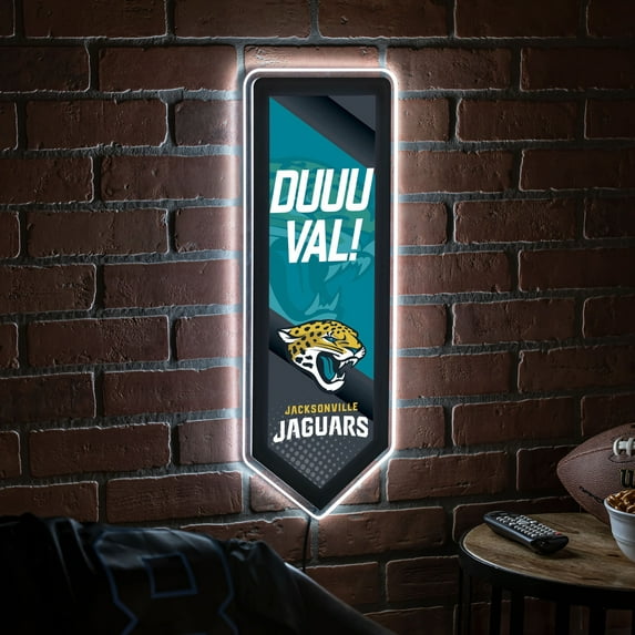 Jacksonville Jaguars LED Wall Pennant