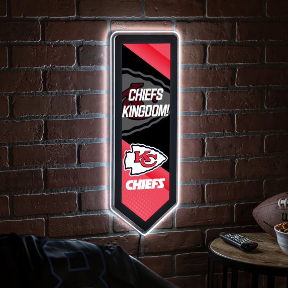 Kansas City Chiefs LED Wall Pennant