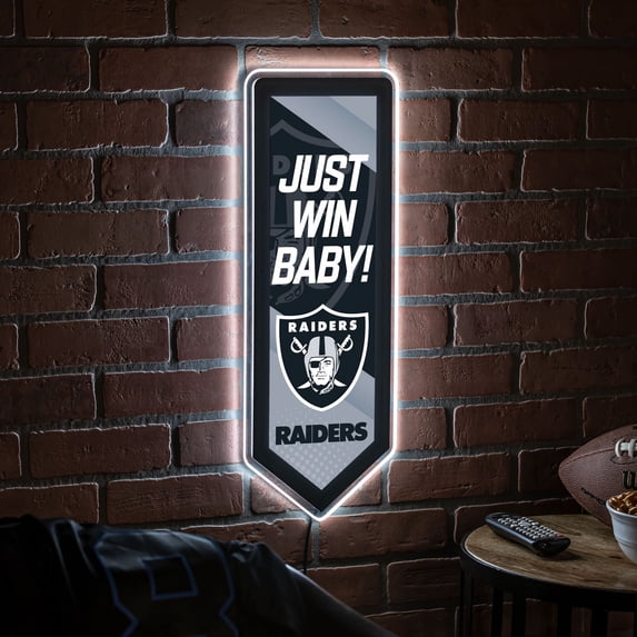 Las Vegas Raiders LED Wall Pennant