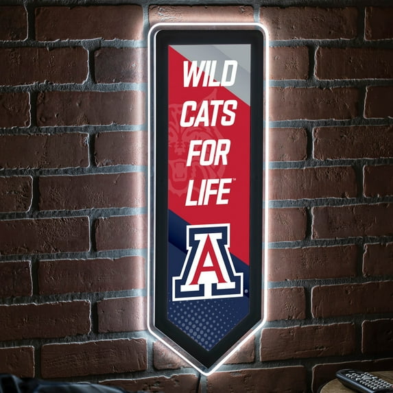 Arizona Wildcats LED Wall Pennant