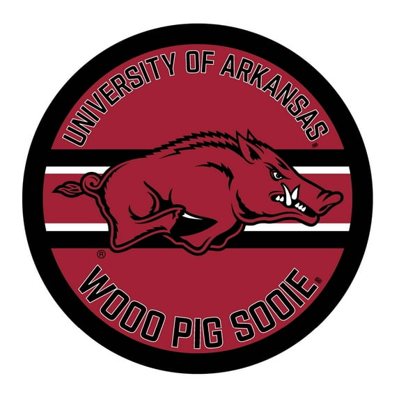 Arkansas Razorbacks 15" Round LED Lit Wall Sign