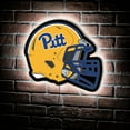 thumbnail image 1 of Pitt Panthers LED Wall Helmet, 1 of 5
