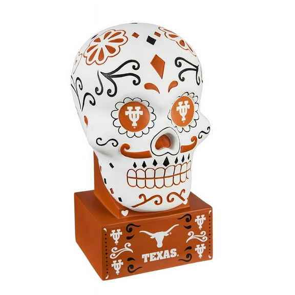 Evergreen University of Texas, Sugar Skull Statue, 5.3''x 6'' x 10.3'' inches