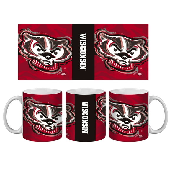 Evergreen University of Wisconsin-Madison, 11oz Mug Justin Patten, 3.25'' x 5 '' x 3.75'' inches